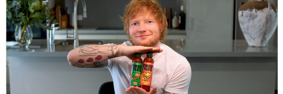 tingly,-ed-sheeran’s-newest-product,-is-a-hot-sauce.-ted’s